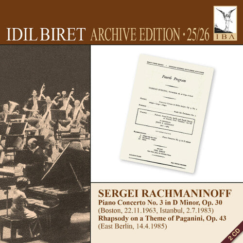 Biret,idil - Rachmaninoff: Pno Concerto No. 3 & Rhapsody On A - Music CD