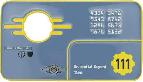 Fallout 4 - Vault 111 Ltd Security Keycard Replica - Fallout 4 - Vault 111 Ltd Security Keycard Replica - Collectibles