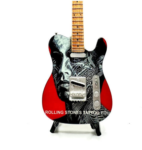Mini Axe Rolling Stones Tattoo You Mini Guitar - Mini Axe Rolling Stones Tattoo You Mini Guitar - Collectibles
