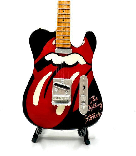 Mini Axe Rolling Stones Tongue And Lips Mini Gtr - Mini Axe Rolling Stones Tongue And Lips Mini Gtr - Collectibles