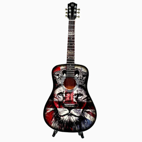 Mini Axe The Lionhearted Mini Guitar - Mini Axe The Lionhearted Mini Guitar - Collectibles