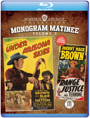 Monogram Matinee 3: Under Arizona Skies & Range - Monogram Matinee 3: Under Arizona Skies & Range - Blu-ray