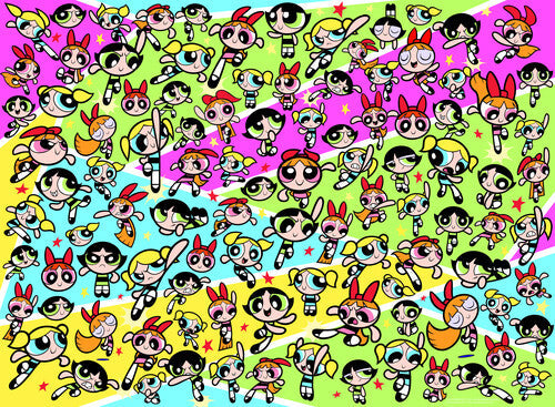 Ravensburger - Powerpuff Girls Challenge 500 Piece Puzzle - Games