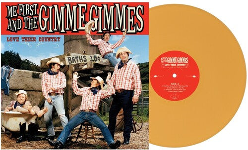 Me First & The Gimme Gimmes - Love Their Country - Mustard Yellow - Vinyl Record