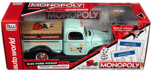 Aw Monopoly 1940 Ford 1/18 - Aw Monopoly 1940 Ford 1/18 - Collectibles