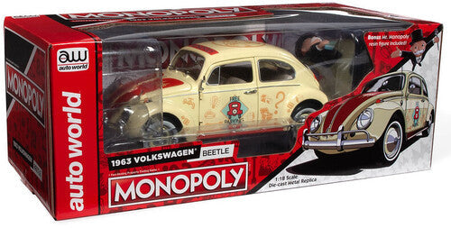 Aw 1963 Beetle Monopoly 1/18 - Aw 1963 Beetle Monopoly 1/18 - Collectibles