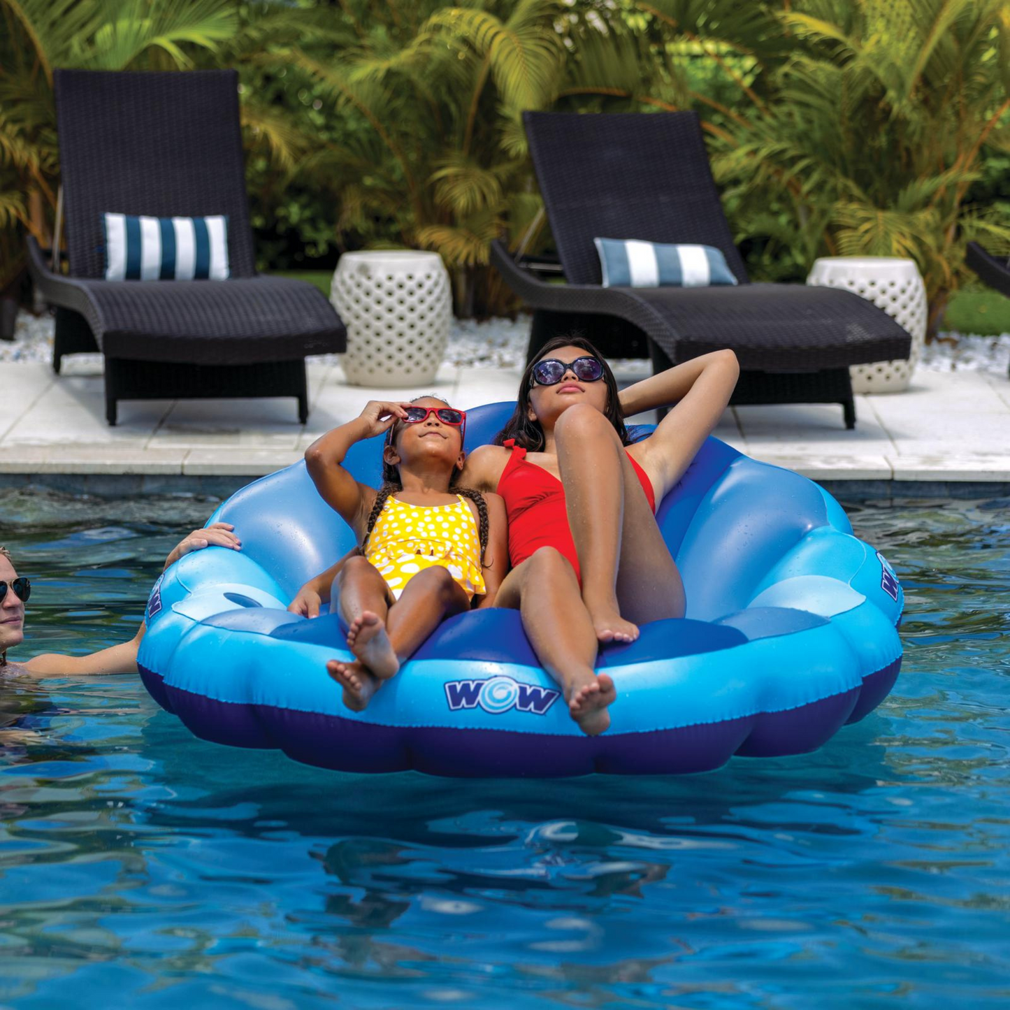WOW Sports Indigo Mermaid Shell Lounger Float