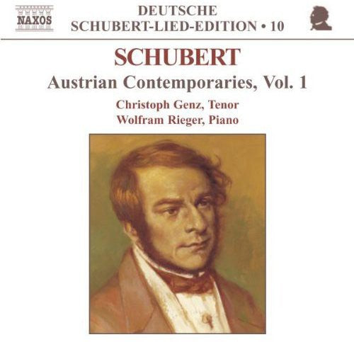 Schubert / Genz / Rieger - Austrian Contemporaries 1 - Music CD