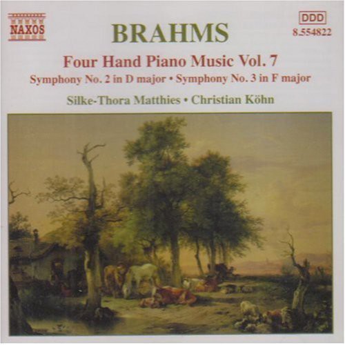 Brahms / Matthies / Kohn - Four Hand Piano Music 7 - Music CD