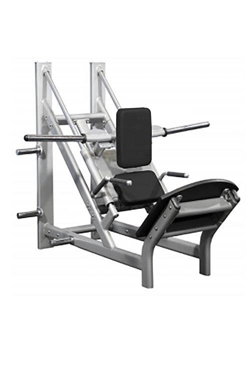 45 Degree Linear Calf Hack Machine - Muscle D Fitness - Integrated Storage