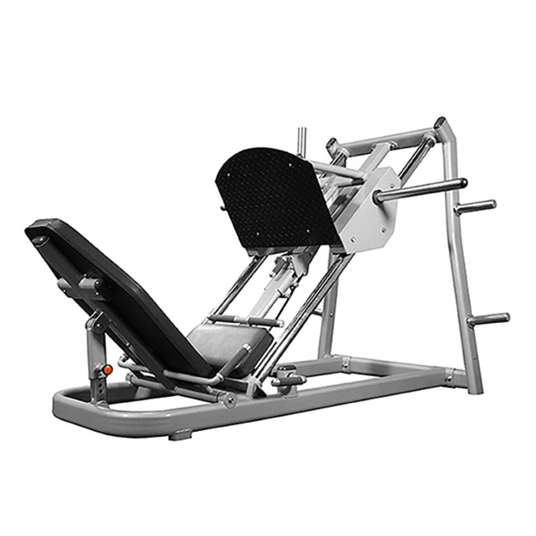 45 Degree Roller Bearing Leg Press - Muscle D Fitness - Adjustable Back Pad