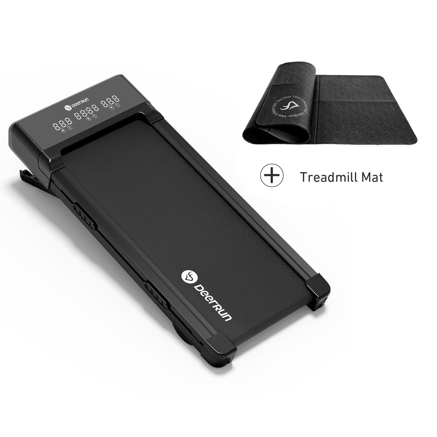 DeerRun Z10 12% Auto Incline Smart Walking Pad Treadmill with remote control