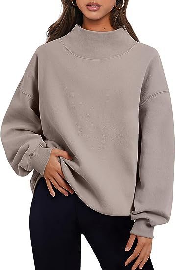 ✨ Everyday Cozy – Solid Color Pullover Sweatshirt