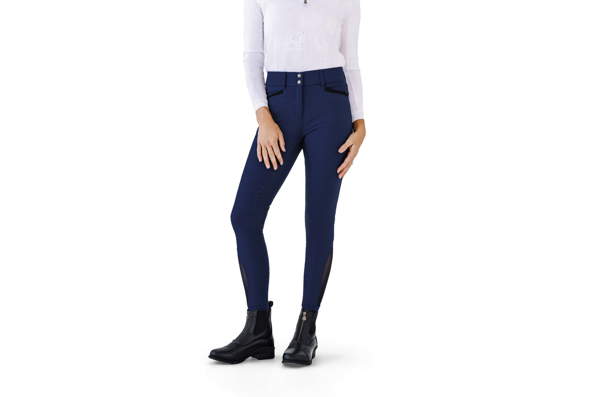 Women's Dynamic Knee Patch Breech - Navy