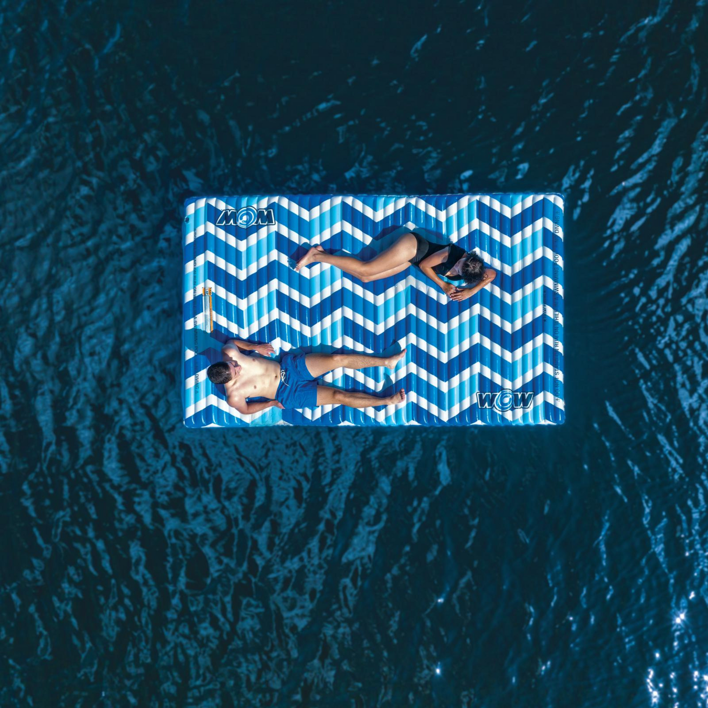 WOW Sports Blue Chevron Water Walkway
