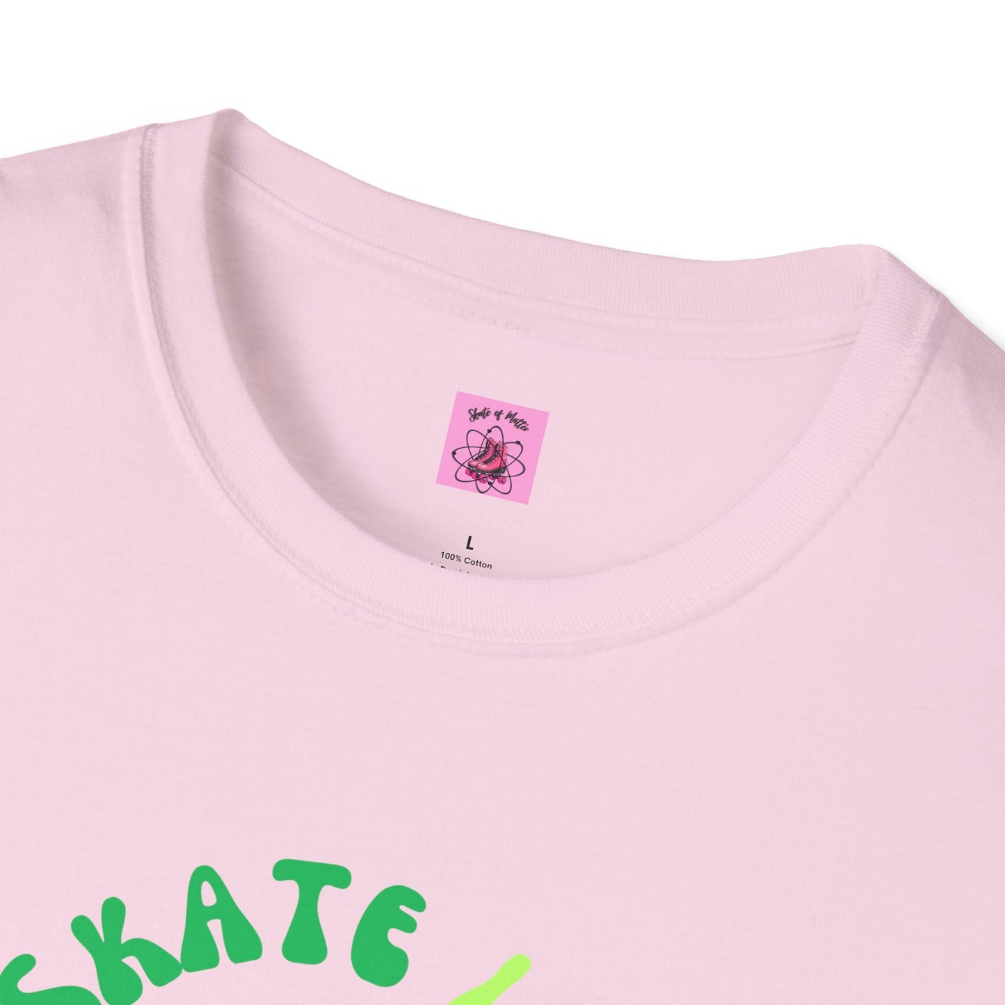 Skate Like Nobody's Watching Blue/Green Unisex T-Shirt