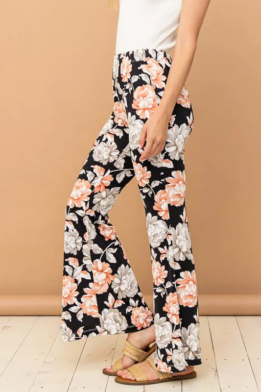 And The Why Wrinkle-Free Strectch Bell Bottom Flare Pants