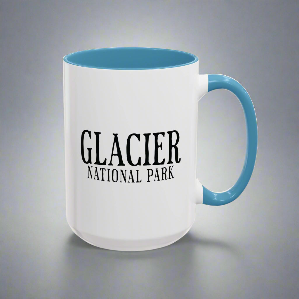 Glacier National Park Big Horned Sheep Colored Coffee Mug 11oz 15oz