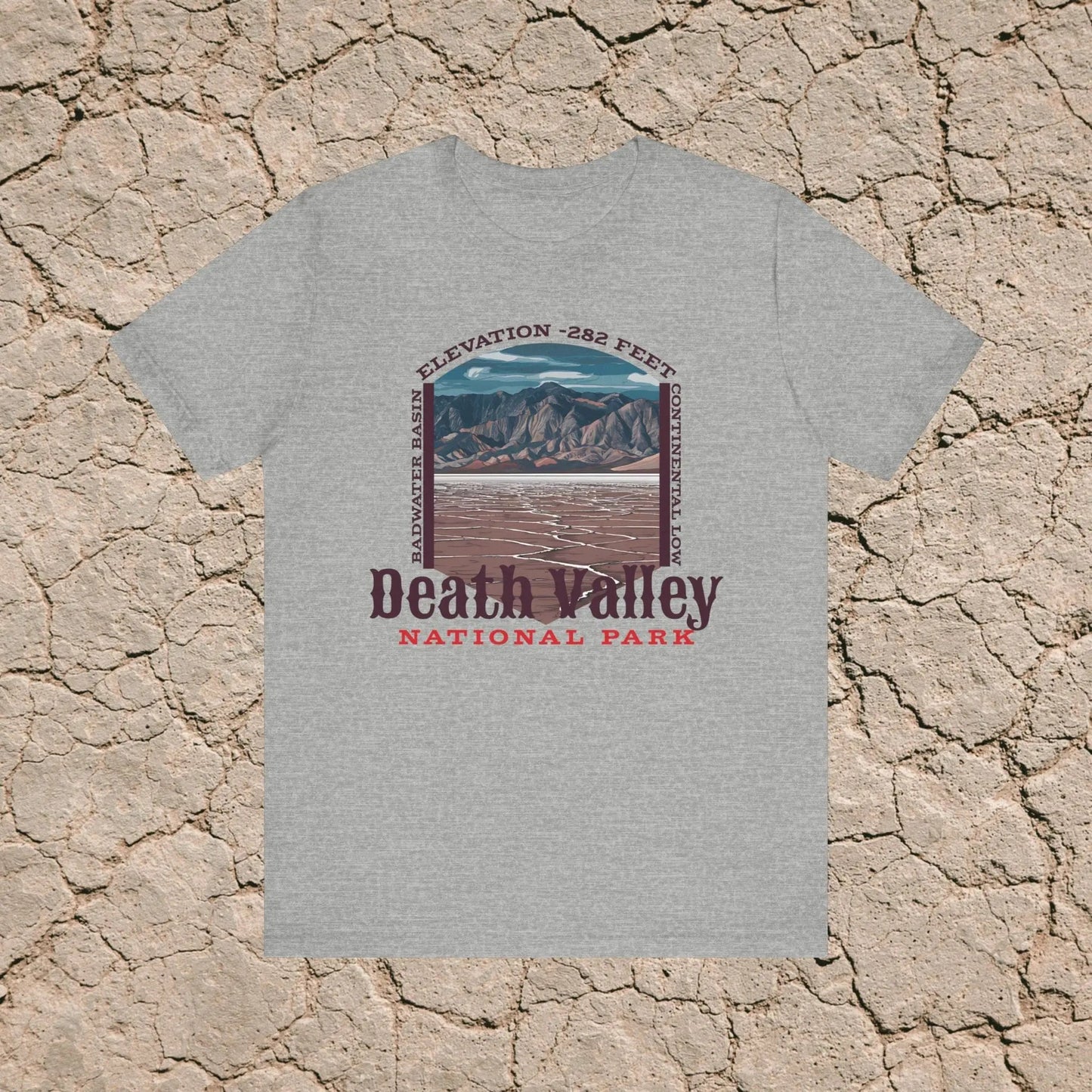 Death Valley National Park Badwater Basin T-shirt