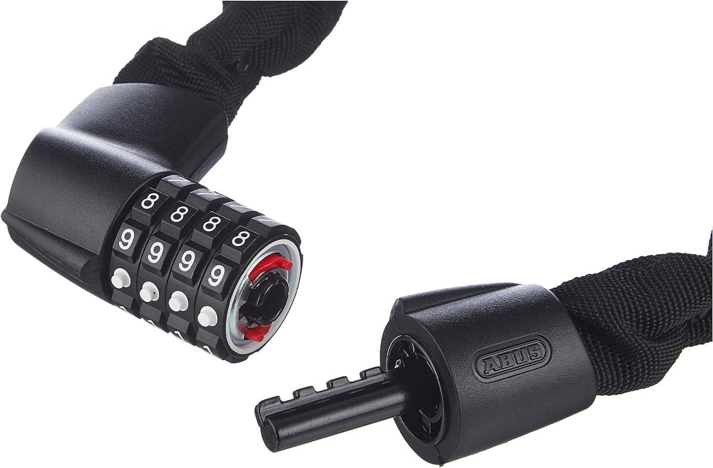 ABUS TRESOR 1385/110-7MM square BK (3.7′) (48628)