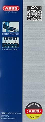 ABUS TRESOR 1385/110-7MM square BK (3.7′) (48628)