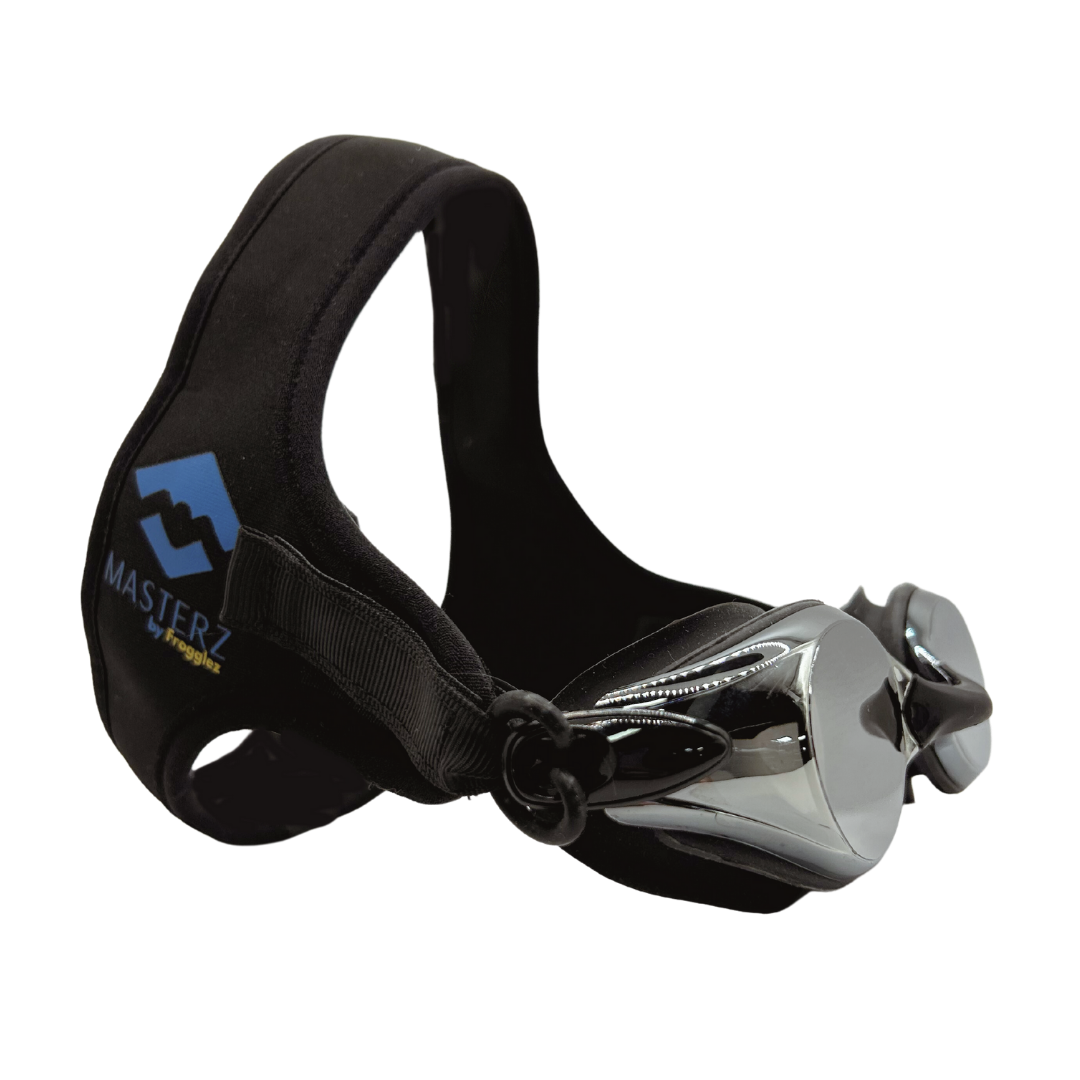 Black Masterz by Frogglez Adult/Teen Swim Goggles