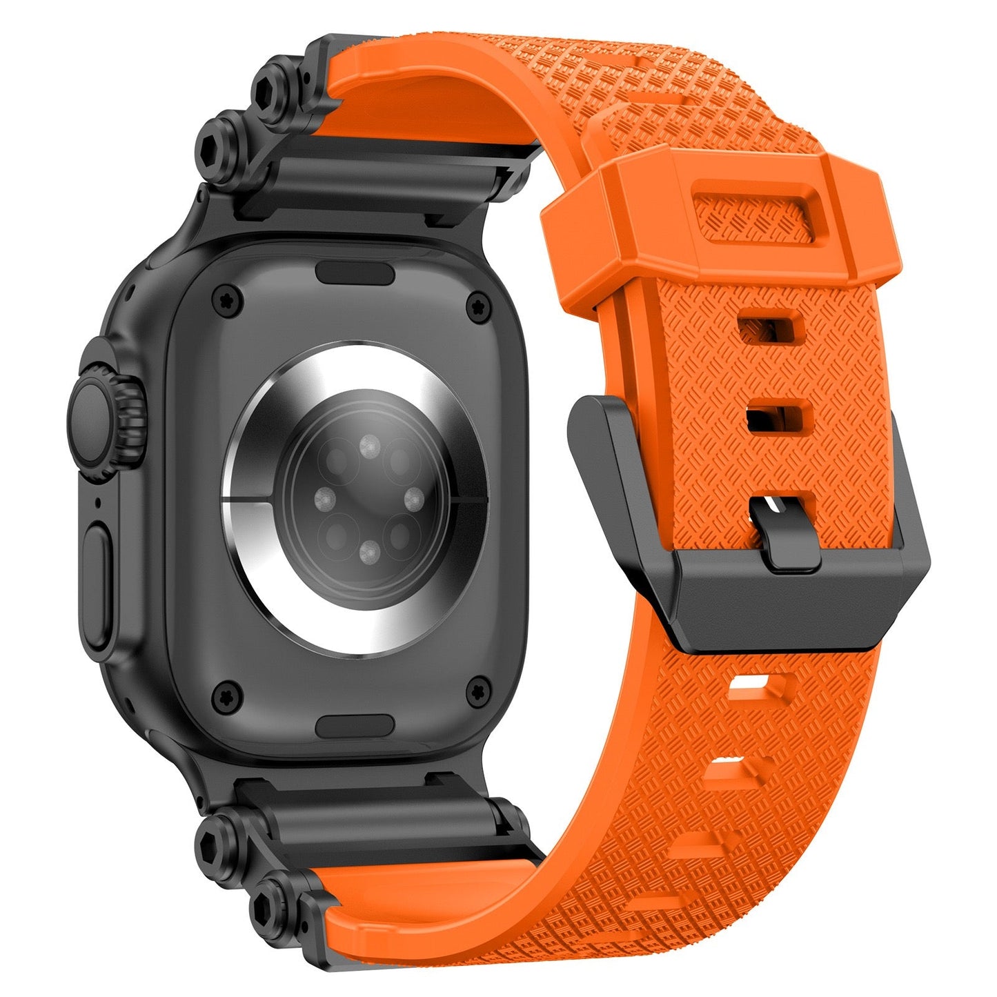Tactical Destiny Gear Rotating Silicone Band For Apple Watch