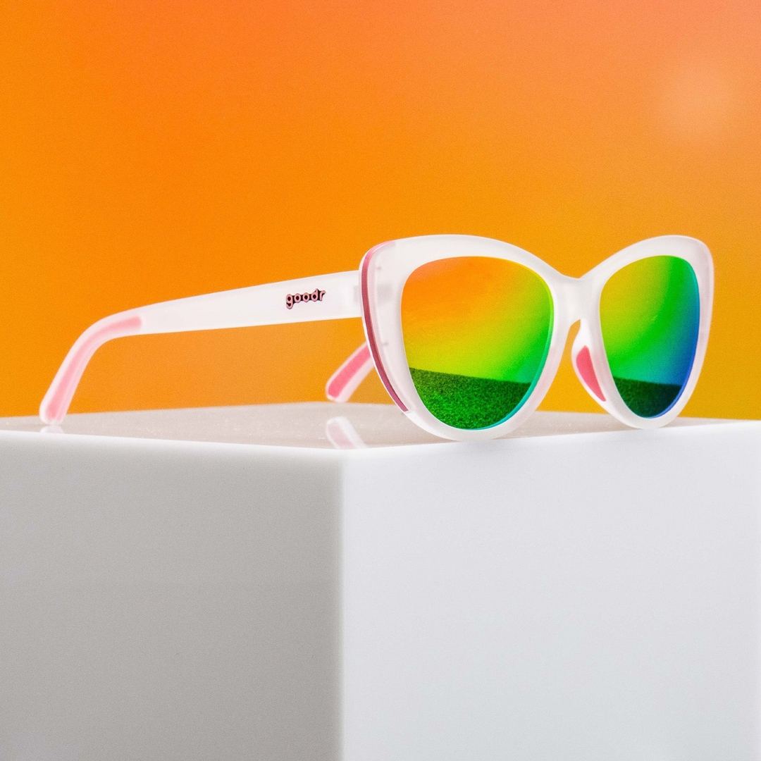 "Rainbow Runway Ready" Glam G Polarized Sunglasses
