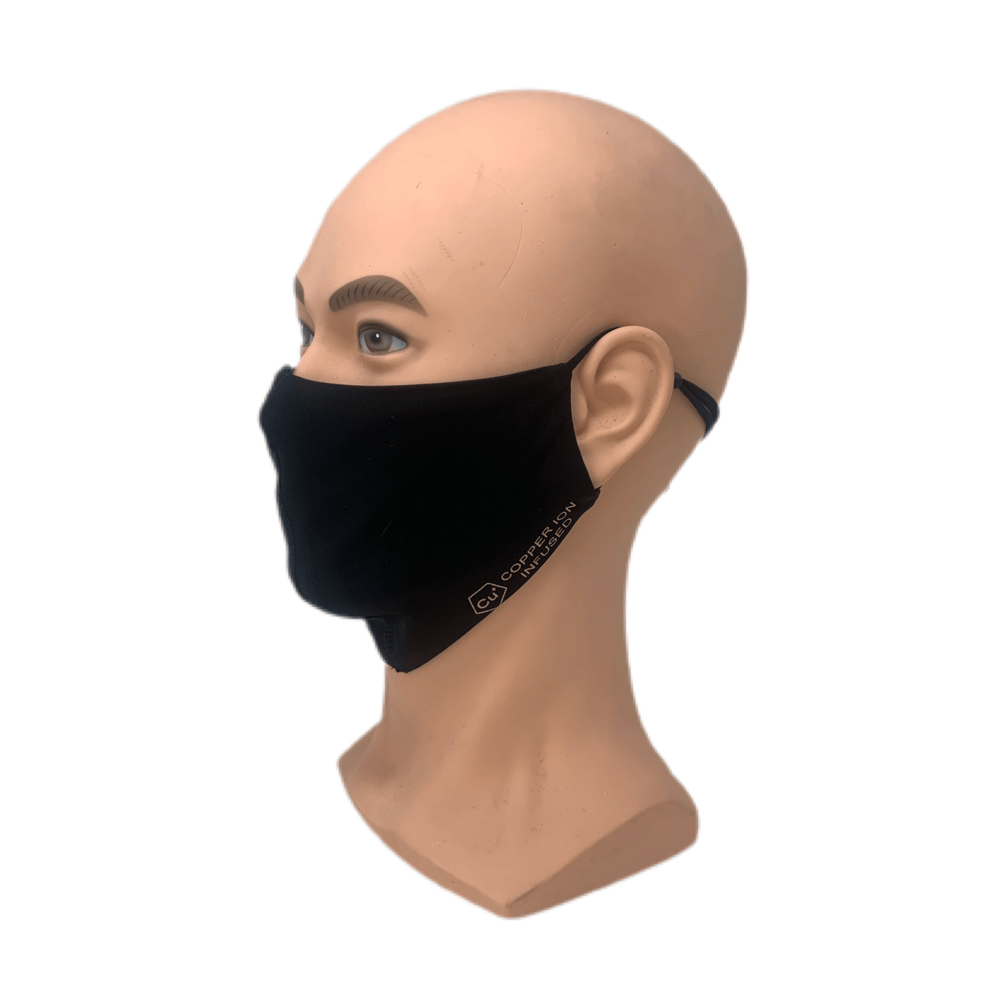 Copper Ion Infused Sports Face Mask for Enhanced Breathability
