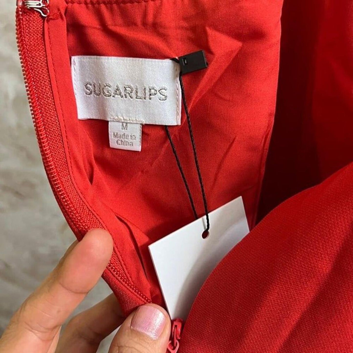 Sugarlips red dress