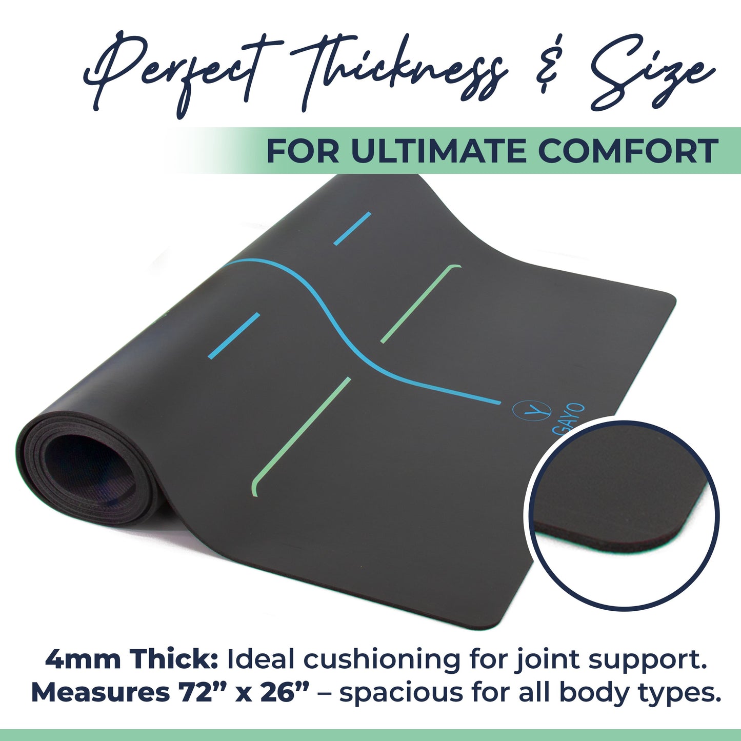 Eco Balance Yoga Mat- 4 mm