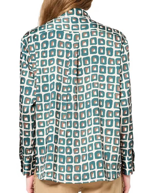 Leanne Kristen Johnston Printed Blouse