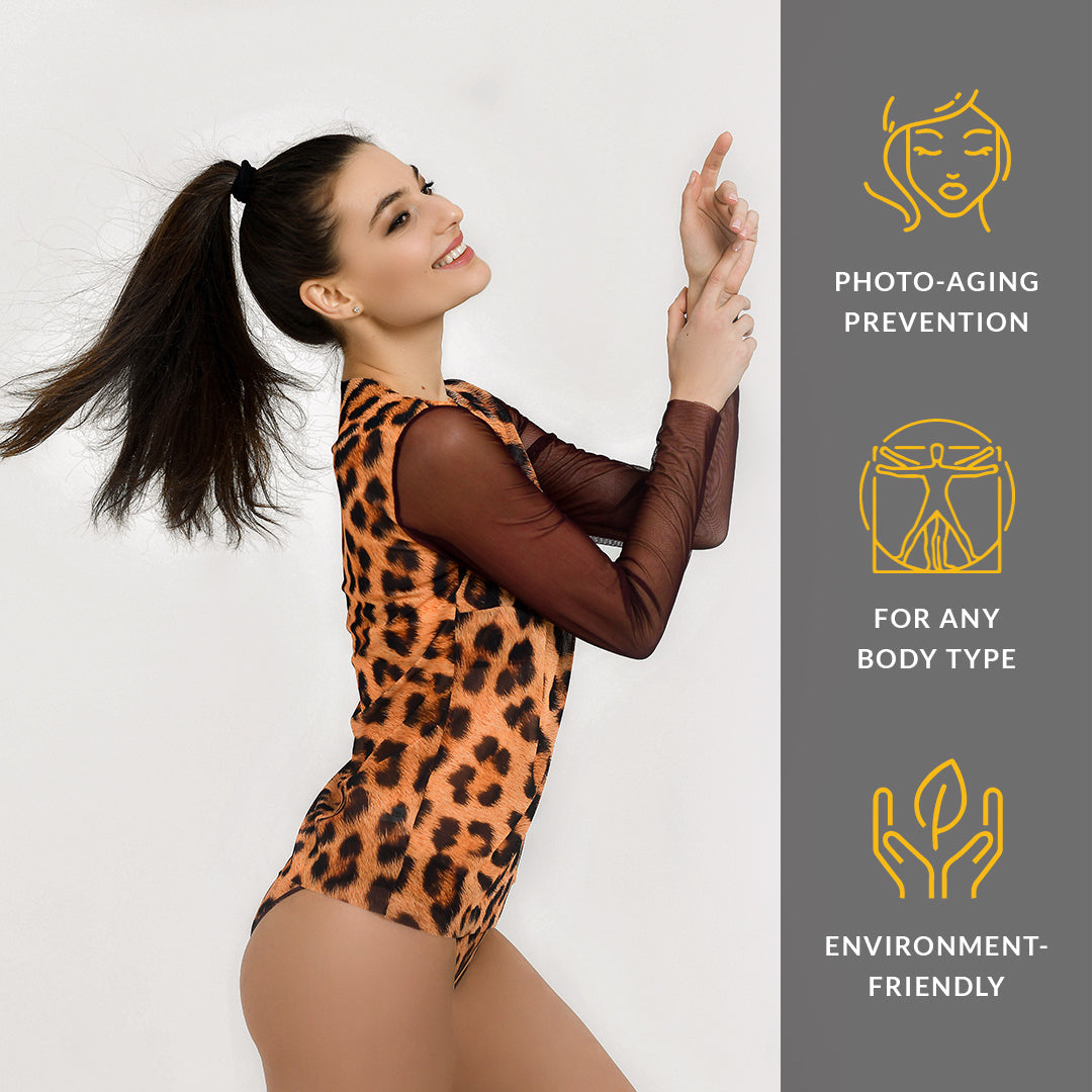LEOPARD SMART T-SHIRT SPF35