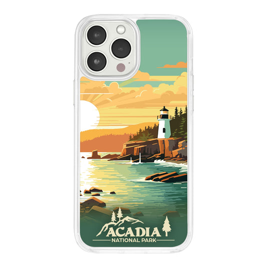 National Parks Acadia HD Apple iPhone 12 Series Mag-Safe Phone Case