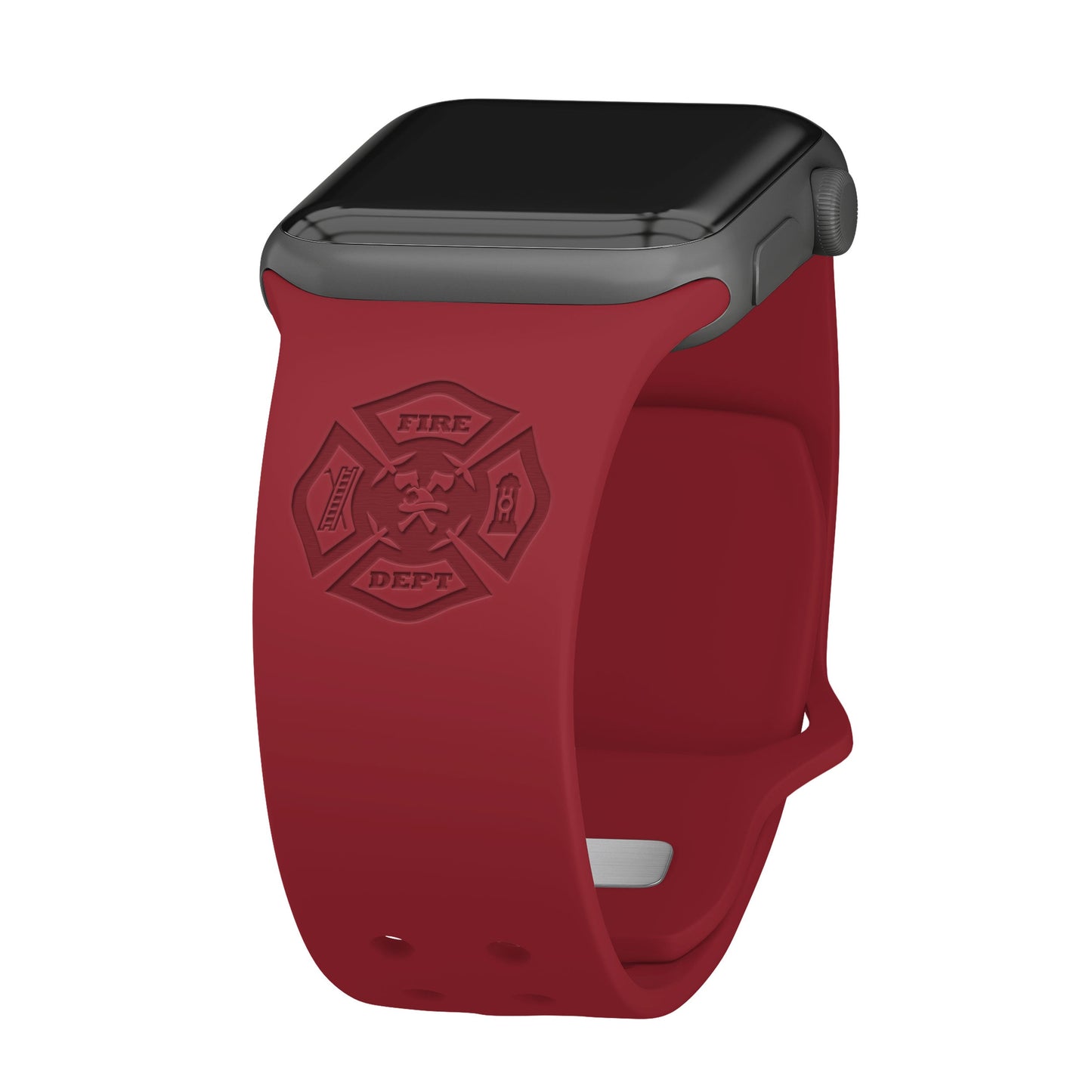 Firefighter First Responder Engraved Apple Watch Band