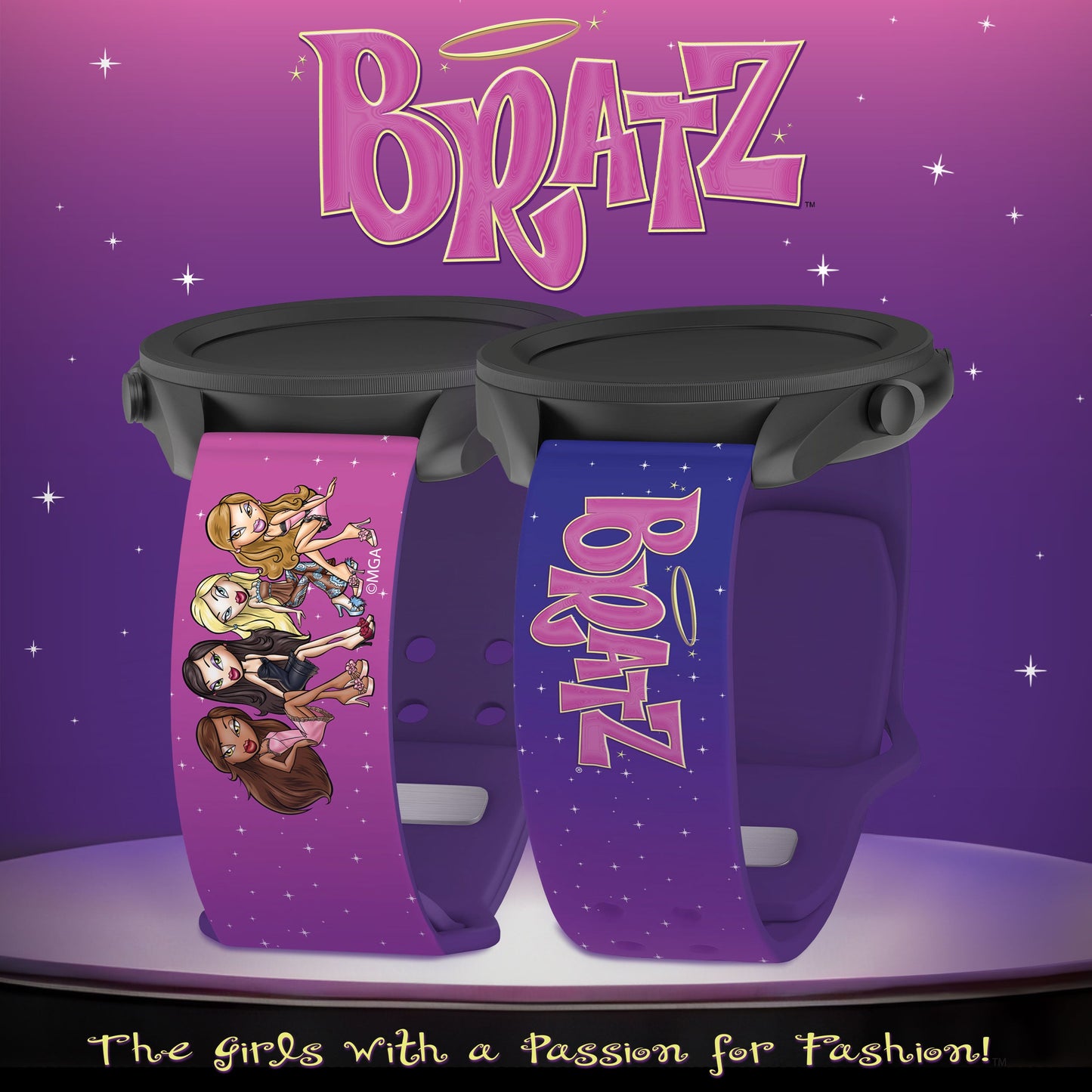 Bratz® Classic HD Watchband for Samsung, Garmin, Fossil, and More