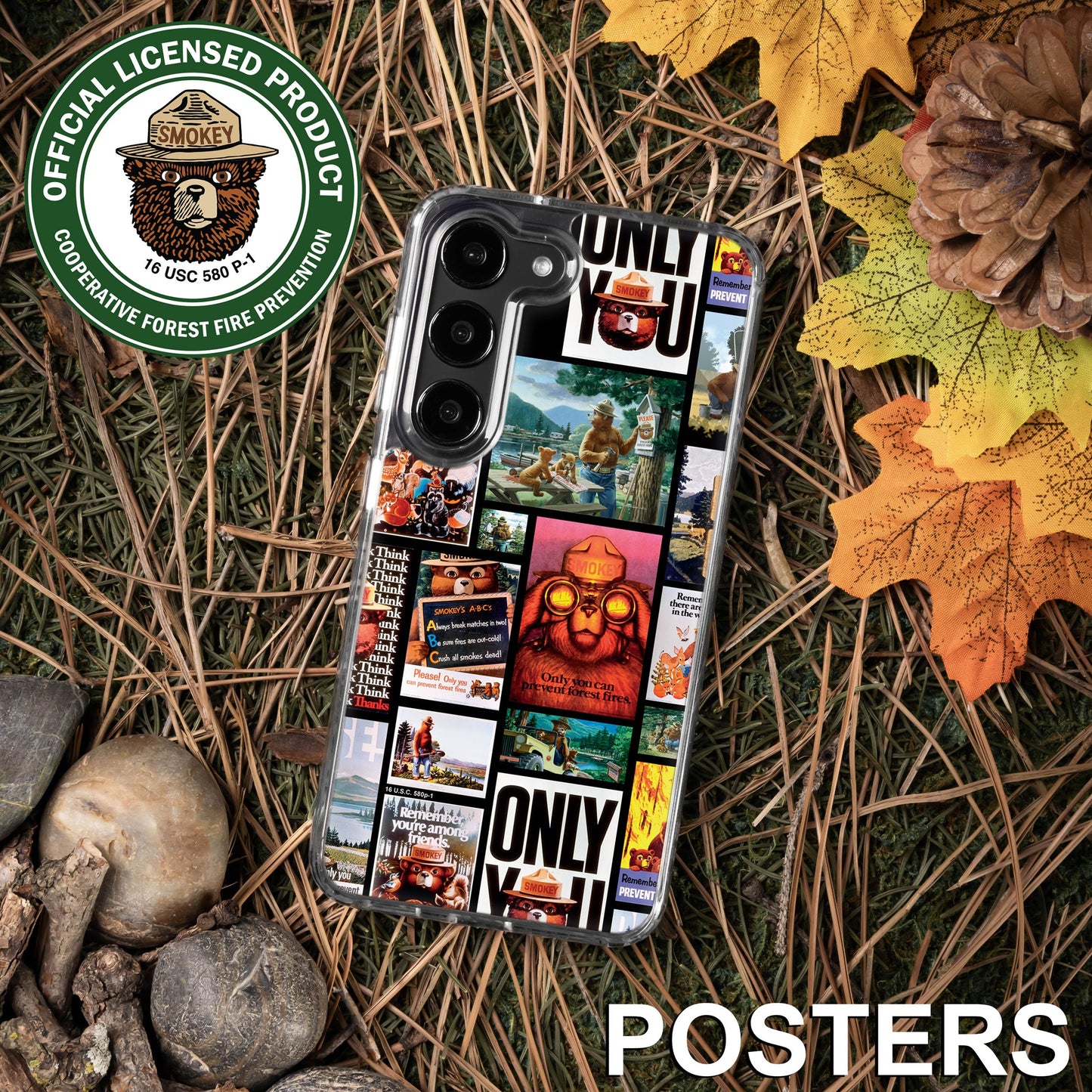 Smokey Bear Classic HD Samsung Galaxy S22 Phone Case