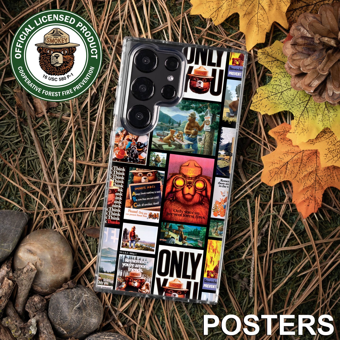 Smokey Bear Classic HD Samsung Galaxy S22 Phone Case