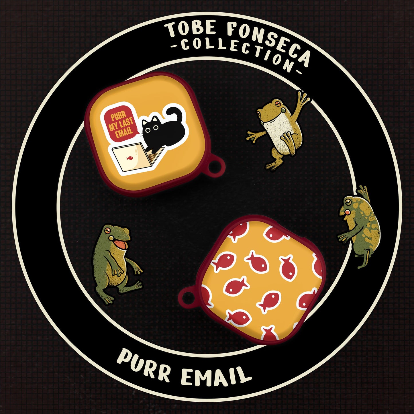 Affinity Bands X Tobe Fonseca HDX Samsung Galaxy Buds Pro & Buds Live Case Cover