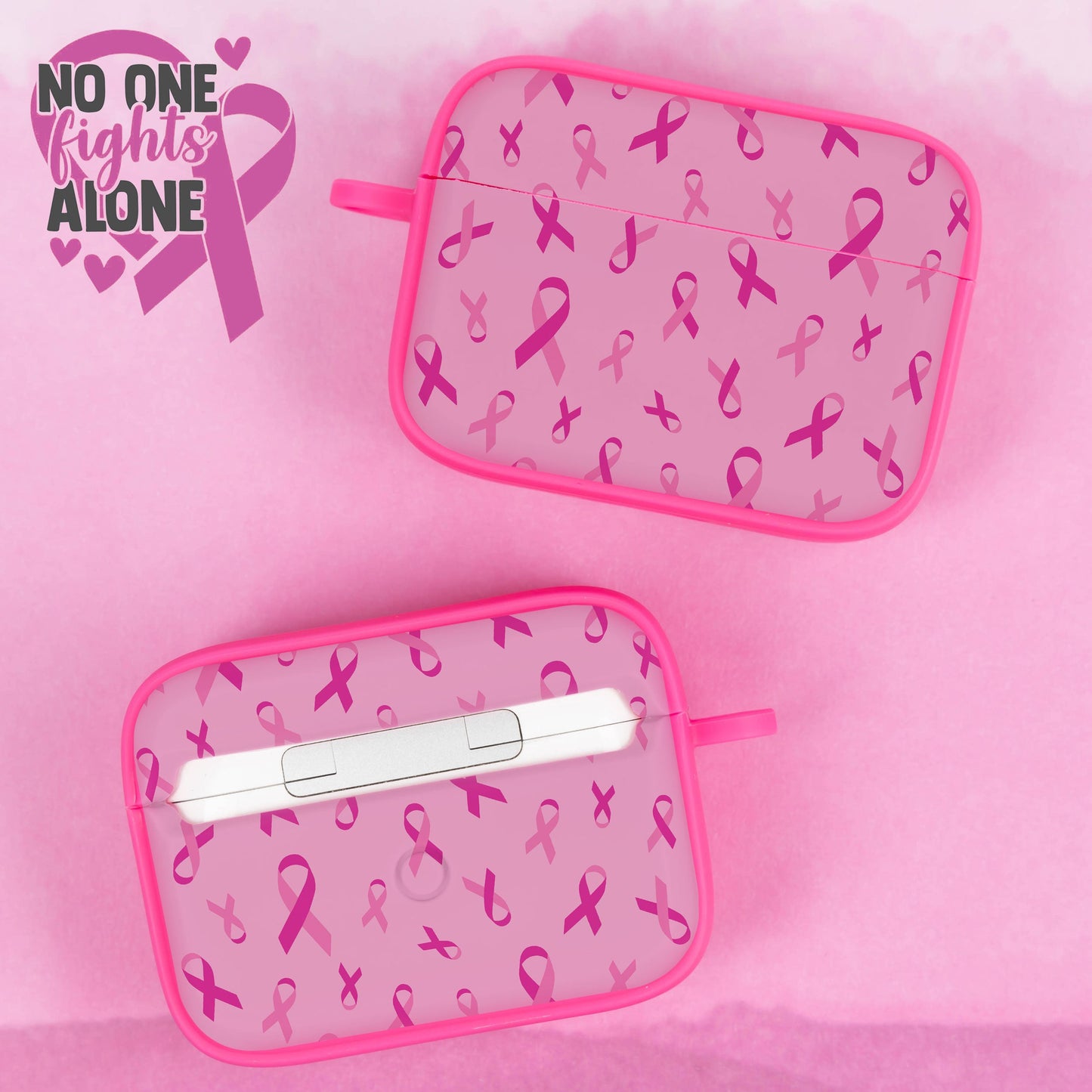 Breast Cancer Awareness HDX Apple AirPods Pro 1 & 2 Case Cover