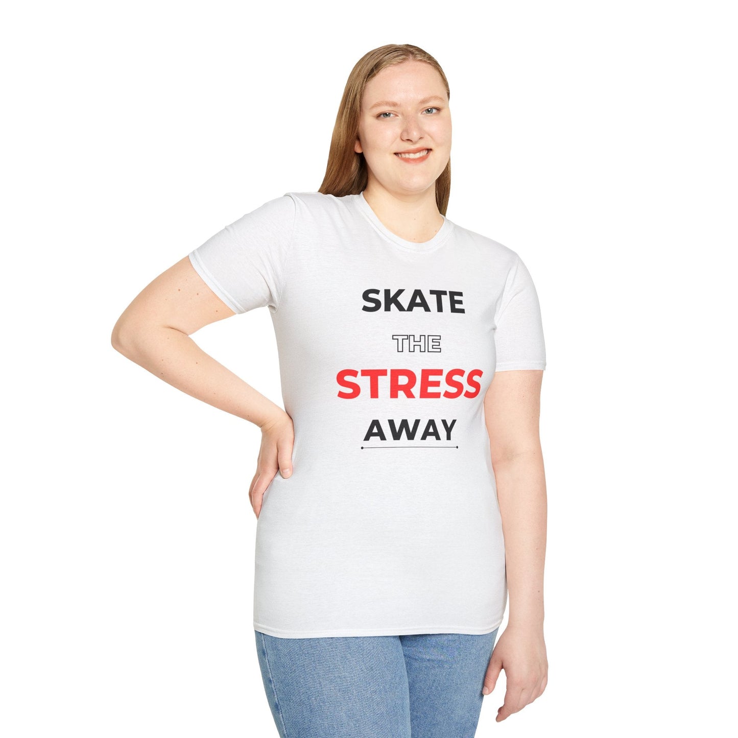 Skate The Stress Away Unisex T-Shirt