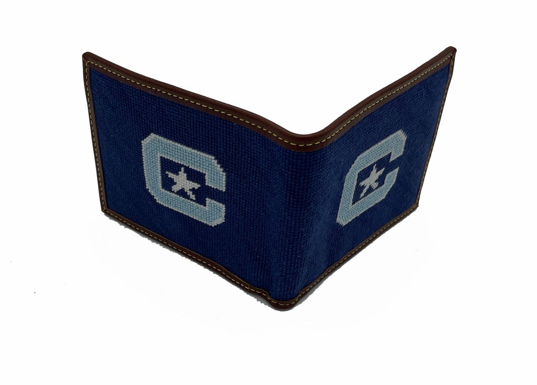 Citadel C-Star Logo Needlepoint Wallet
