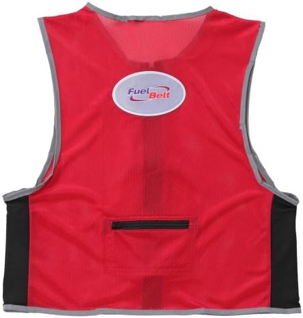 FuelBelt High Visibility Vest, Red (L/XL)