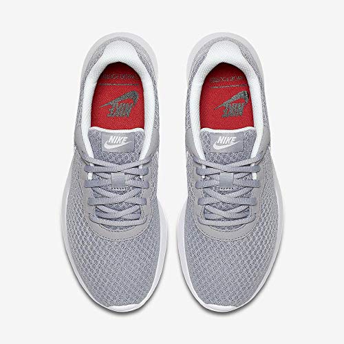 NIKE Women's Tanjun Wolf Grey/White Size 6 B(M) US