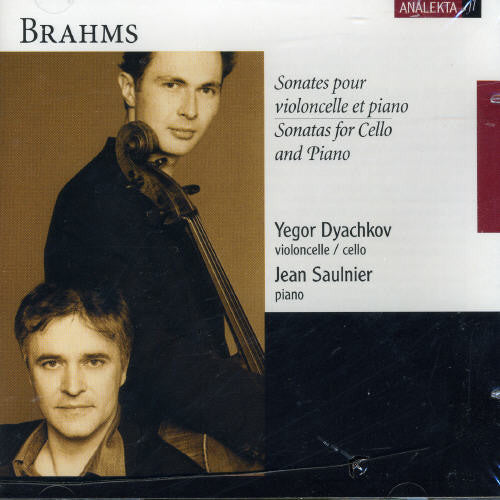 Brahms / Dyachkov / Saulnier - Sonatas For Piano & Cello - Music CD