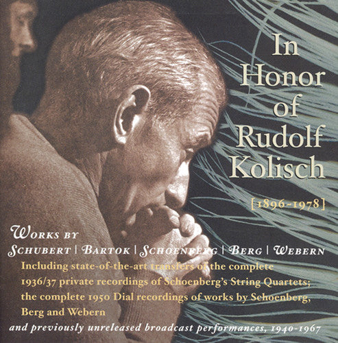 Kolisch,rudolf - In Honor Of Rudolf Kolisch - Music CD