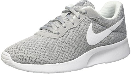 NIKE Women's Tanjun Wolf Grey/White Size 6 B(M) US