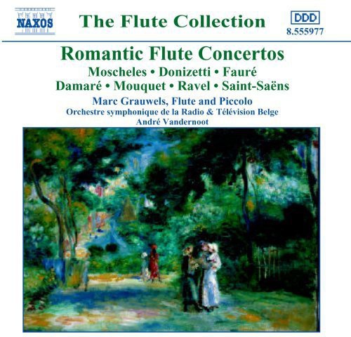 Moscheles / Donizetti / Grauwels / Vandernoot - Romantic Flute Concertos - Music CD