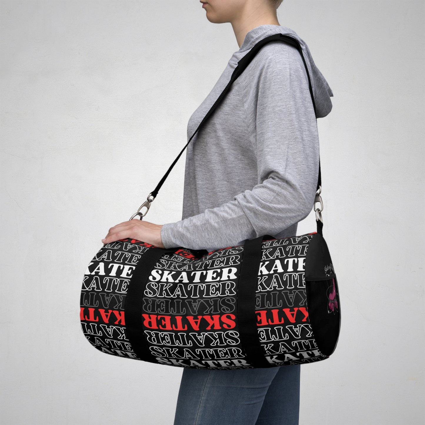Red Statement Skater Duffel Bag