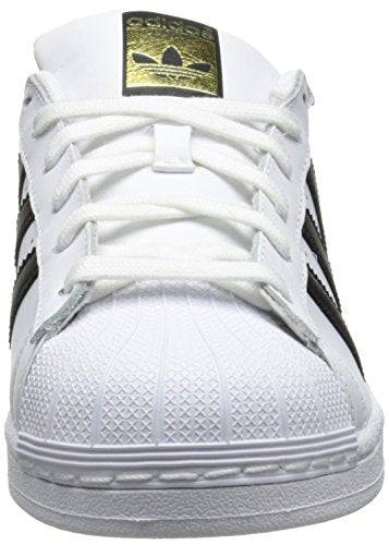adidas Originals womens Superstar Sneaker, White/Black/White, 9.5 US